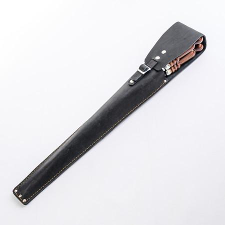 A set of skewers 670*12*3 mm in a black leather case в Архангельске