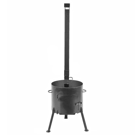 Stove with a diameter of 440 mm with a pipe for a cauldron of 18-22 liters в Архангельске