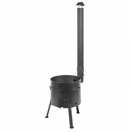 Stove with a diameter of 360 mm with a pipe for a cauldron of 12 liters в Архангельске