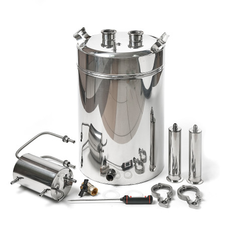 Cheap moonshine still kits "Gorilych" double distillation 20/35/t (with tap) CLAMP 1,5 inches в Архангельске