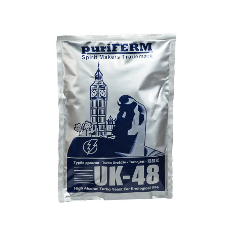 Turbo Yeast alcohol Puriferm UK-48 TURBO (128 gr) в Архангельске