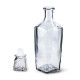 Бутылка (штоф) "Элегант" стеклянная 0,5 литра с пробкой  в Архангельске